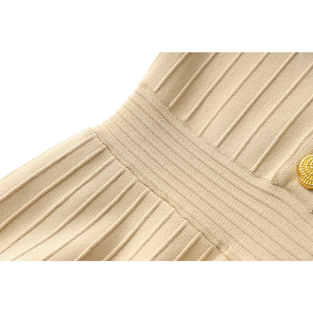 Women's Sleeveless Dress For Summer Elegant Knitted Vests