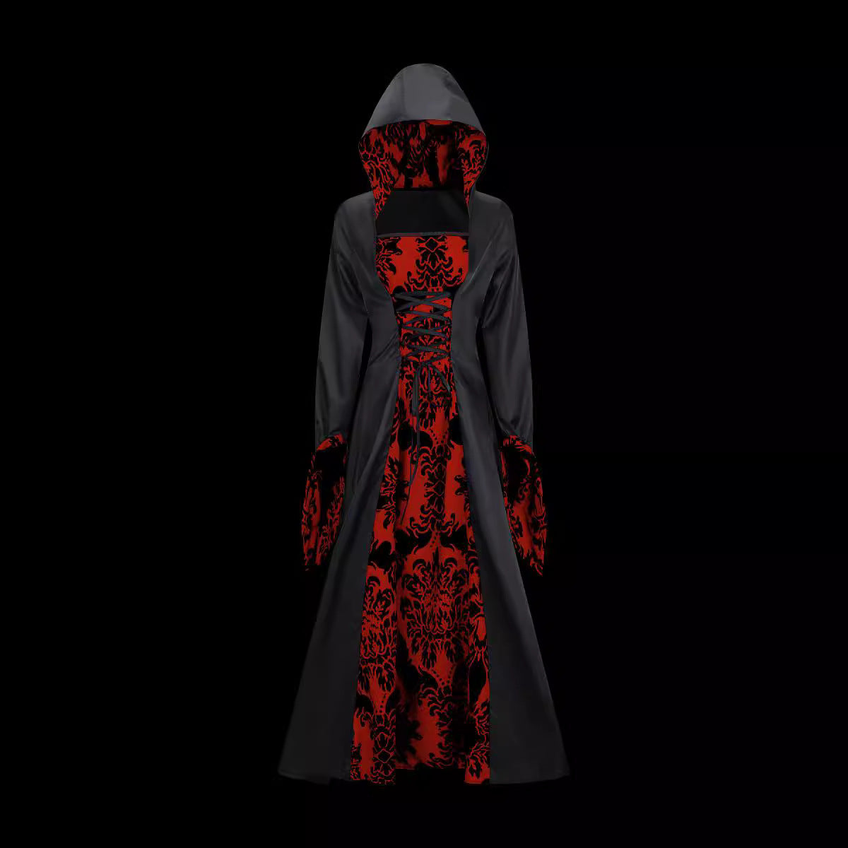 Dress Retro Palace Style Long Sleeve Dresses