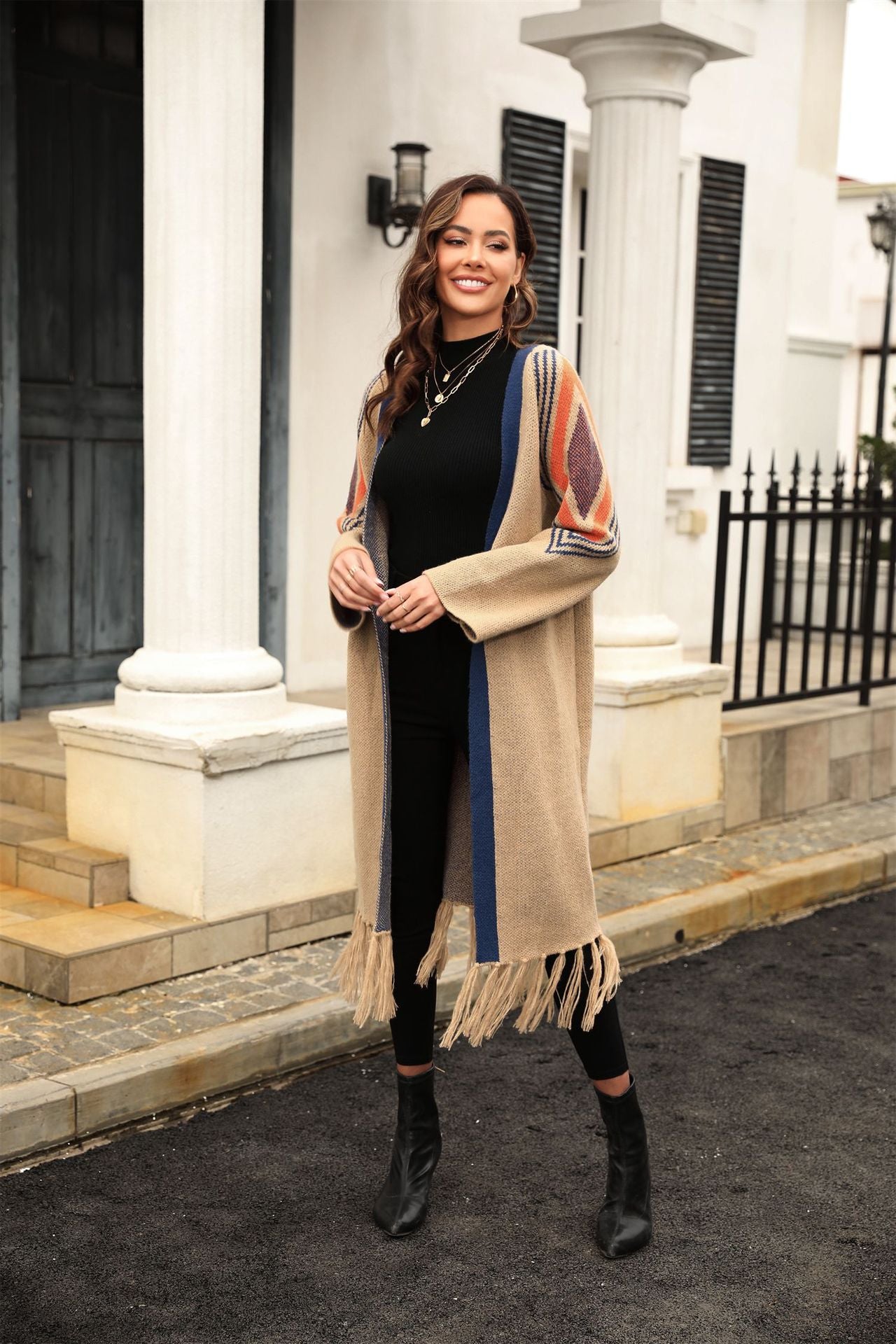 Women's Spring Long Tassel Fashion For Sweater
