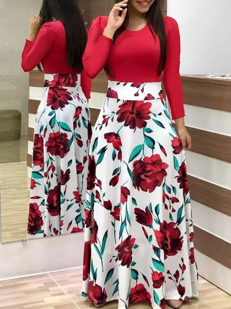 Pretty Women's Spring Style Retro Swing Dress