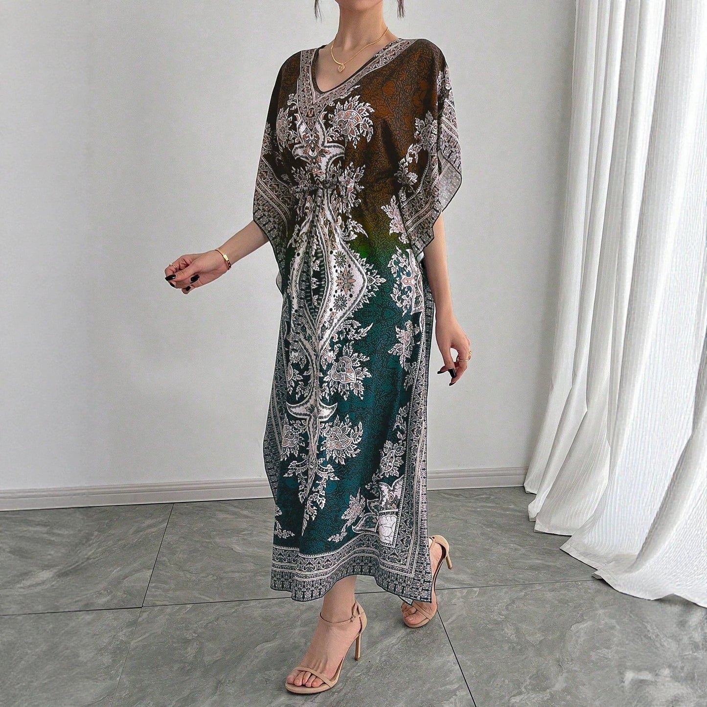 Bohemian Traditional Style Loose Breathable Casual Open Shorts