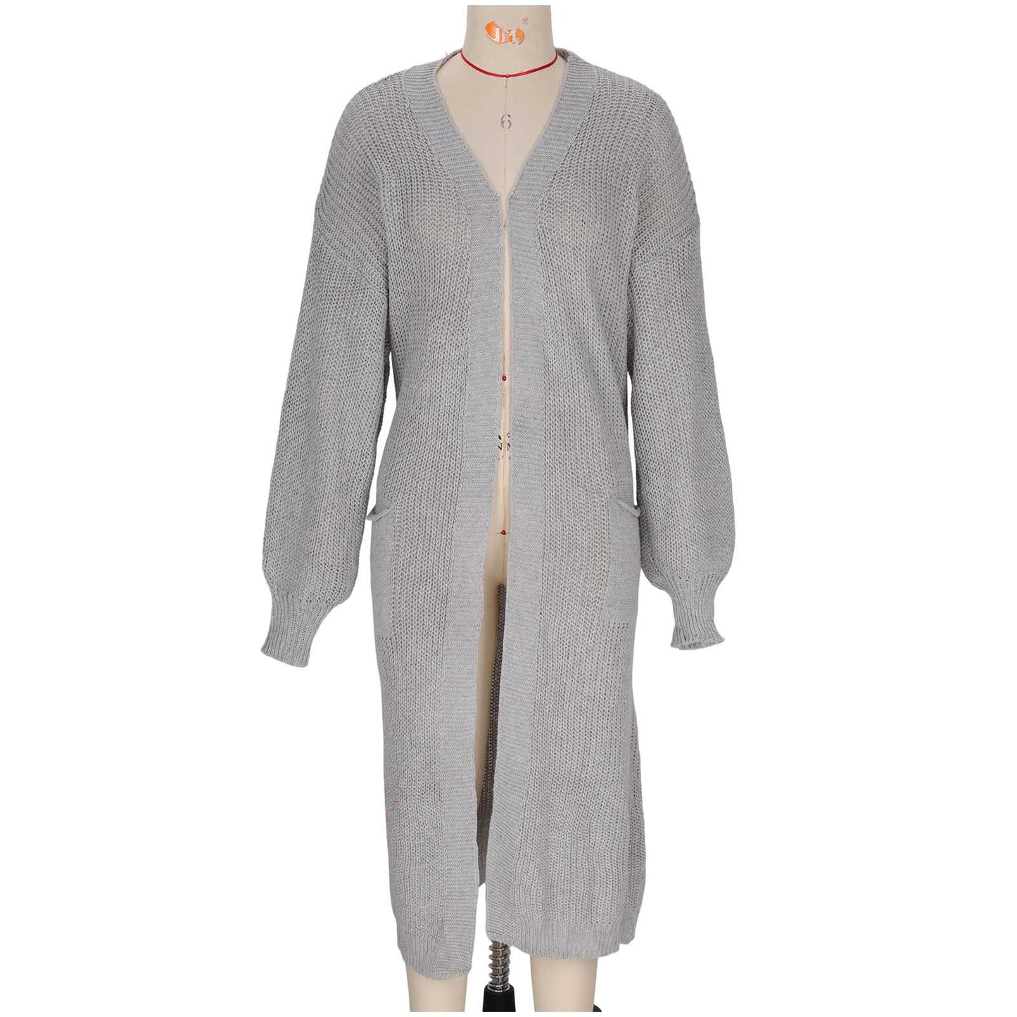 Durable Knitted Mid-length Lazy Loose Long-sleeved Jackets