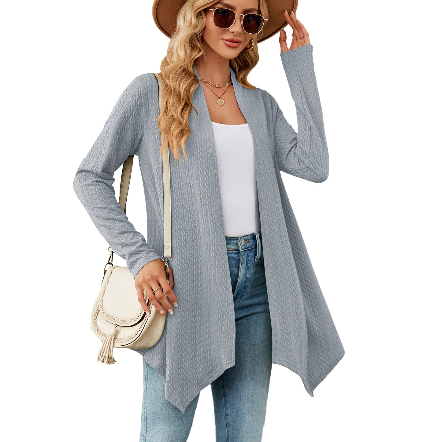 Women's Solid Color Loose Long Sleeves Women's Sweater