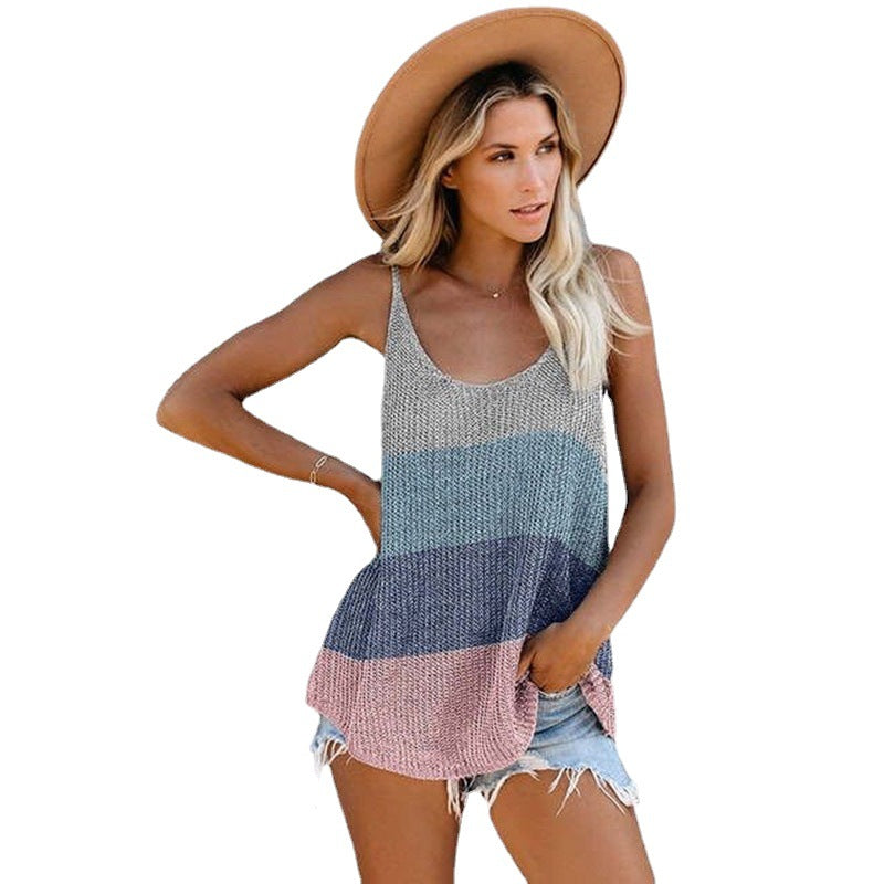 Casual Women's Summer Round Neck Loose Women's Sweater