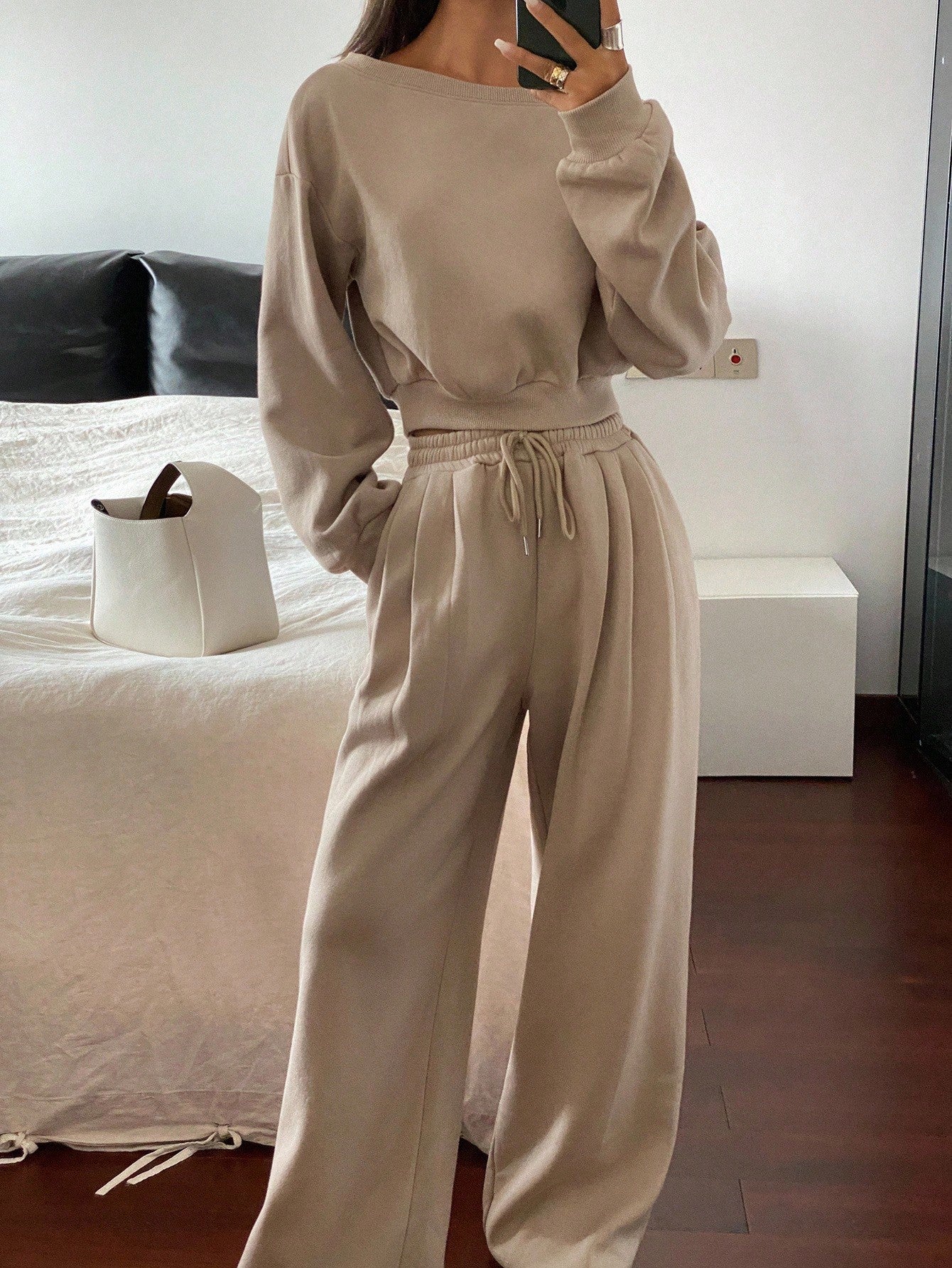 Women's Fashion Sportswear For Loose Graceful Sweatshirt Suits