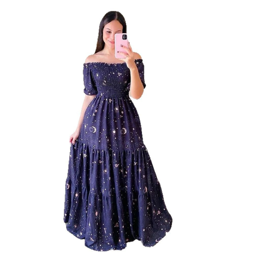 Women's Commute Style Sleeveless Flash Pleating Craft Dress
