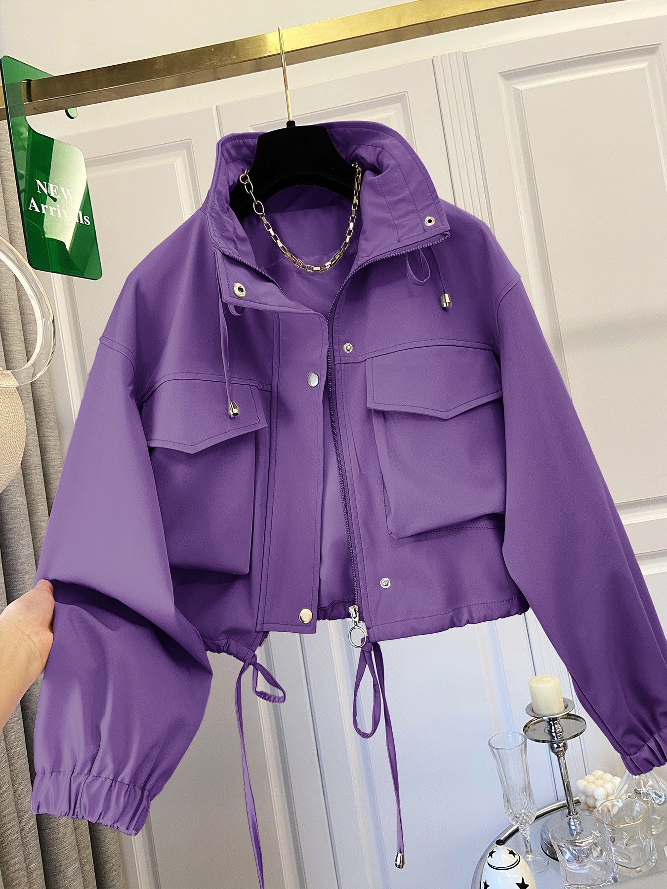 Women's Work Clothes Autumn Loose American Jackets