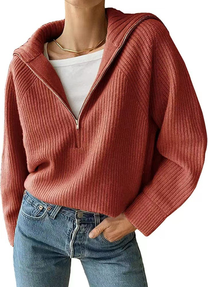 Women's New Knitted Personality Fashion Trend Knitwear