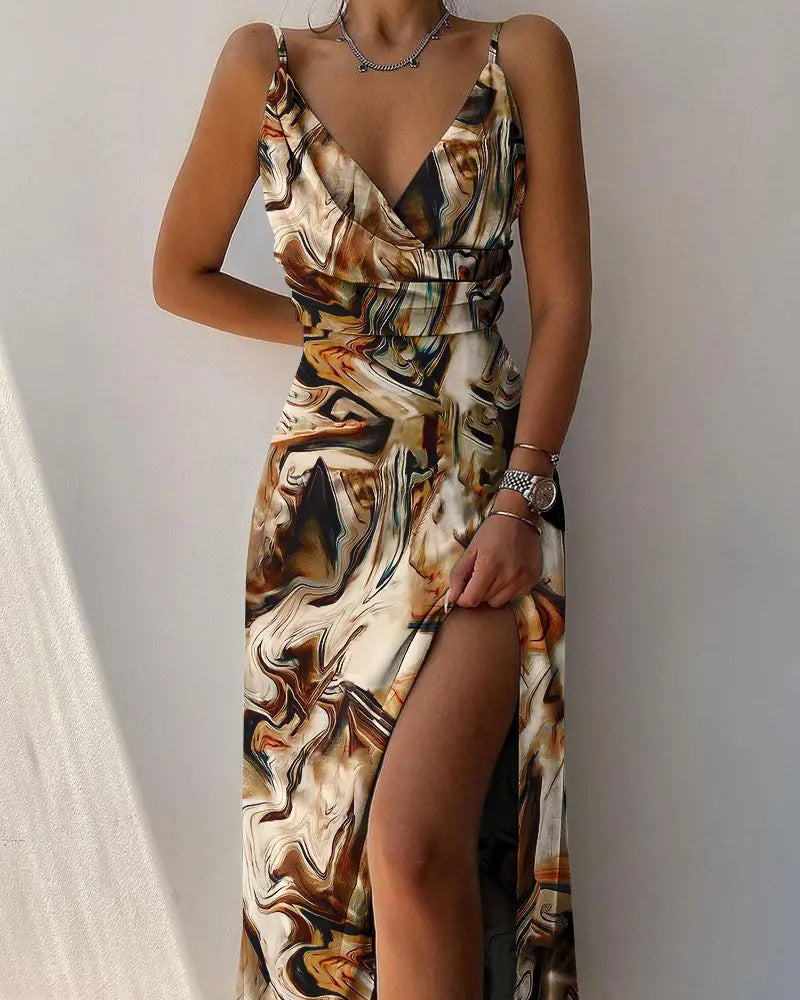 Women's Fashion Summer City Casual Swing Dress Dresses