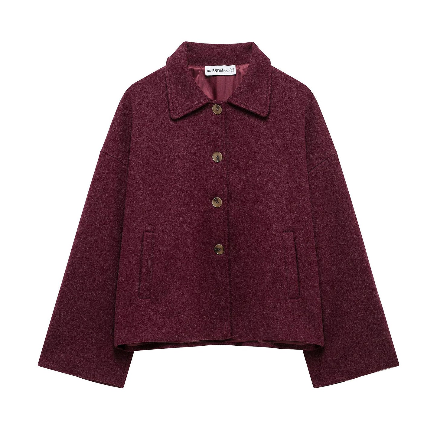 Summer Lapels Three Colors Loose Woolen Jackets
