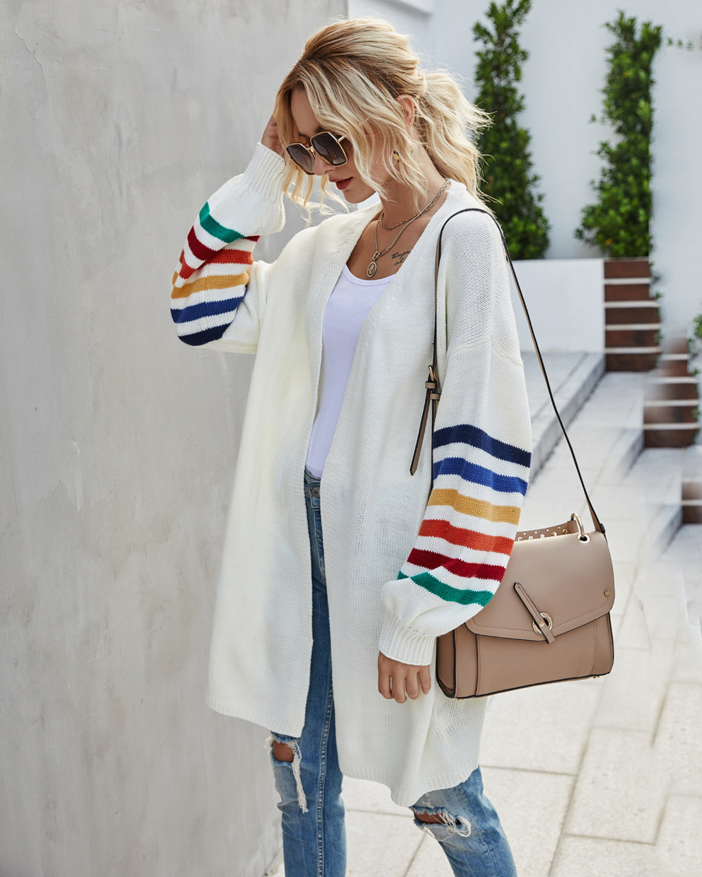 Women's Innovative Cool Charming Patchwork Loose Knitwear