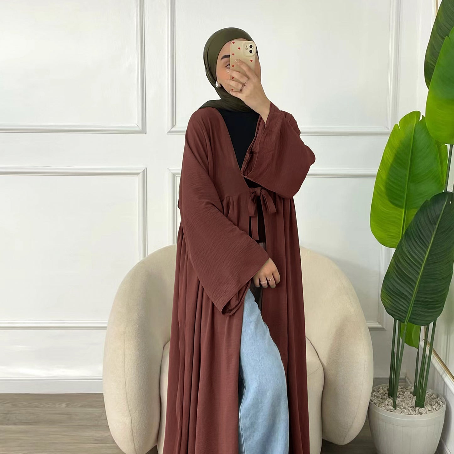 Stylish Turkish Di Casual Party Robe Cardigans