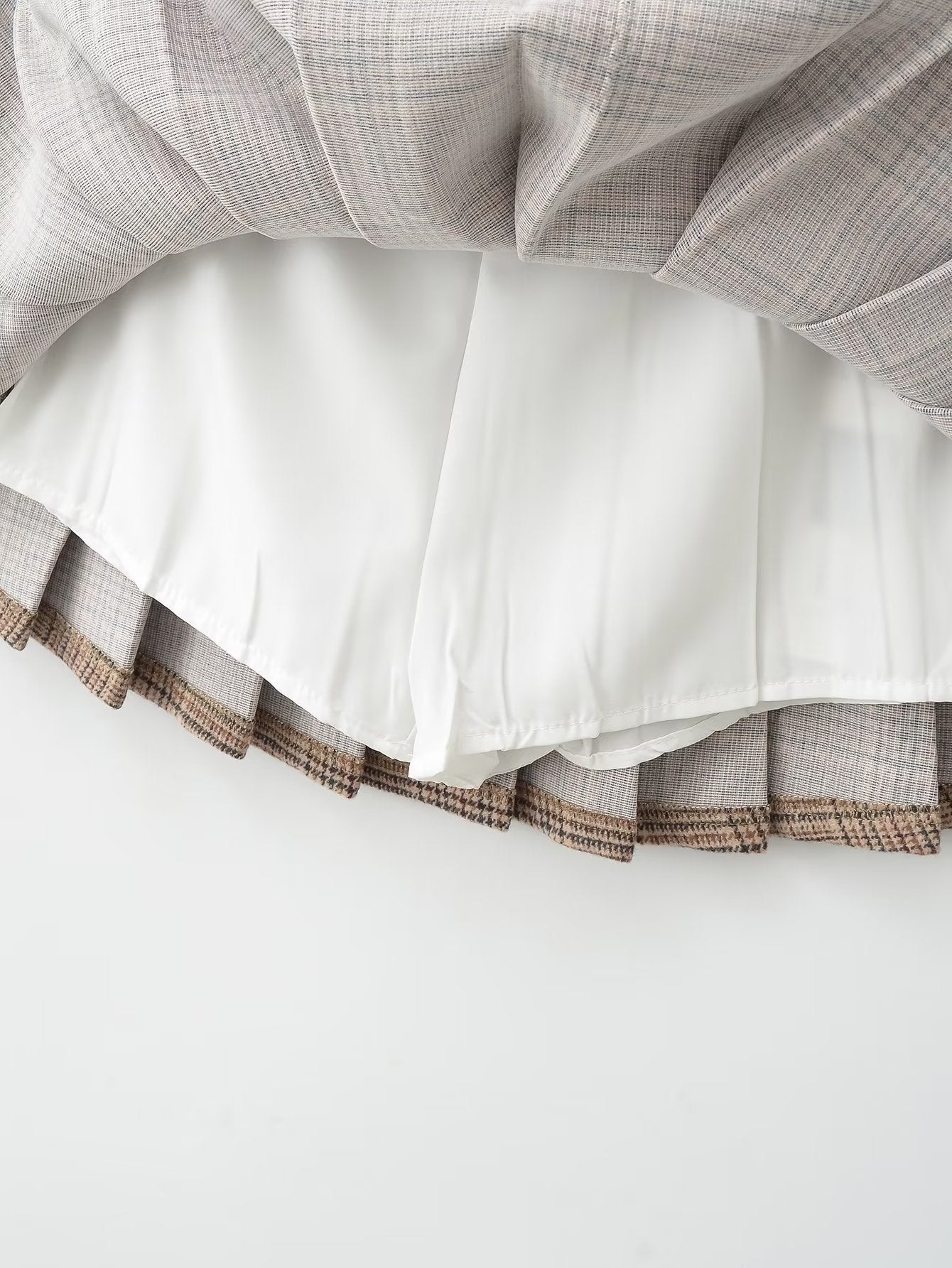 Women's A- Line Hot Retro College Style Double Belt Skirts