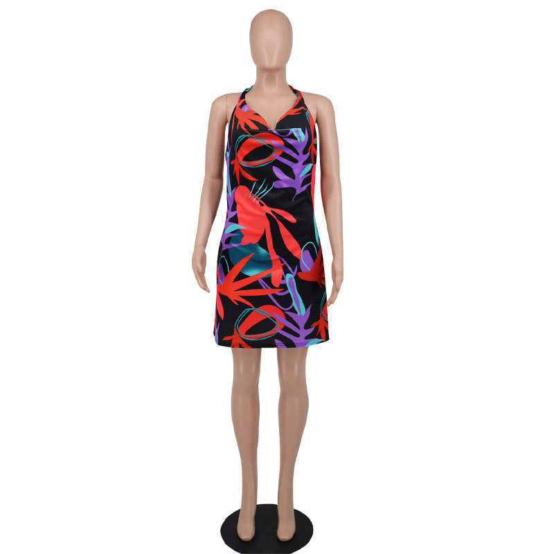 Women's Summer French Elegant Minimalist Floral Fashion Skirts
