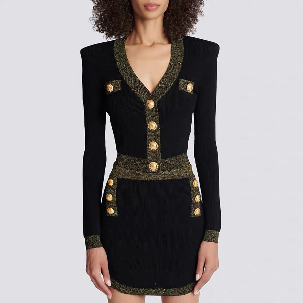 Spring Long Sleeve Fashion Woolen Easy Knitwear