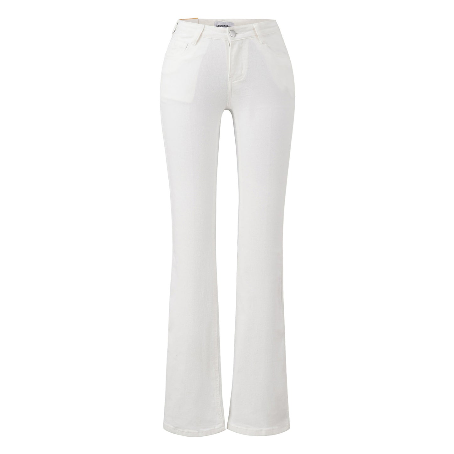 Women's Cushion Low Waist Slightly Flared Autumn Versatile Jeans