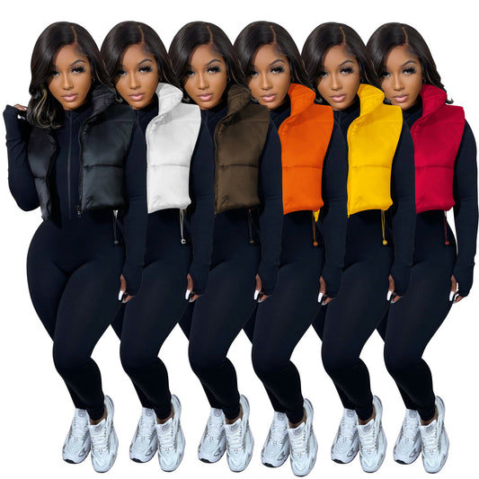 Women's Pretty Versatile Wadded Warm Winter Vests