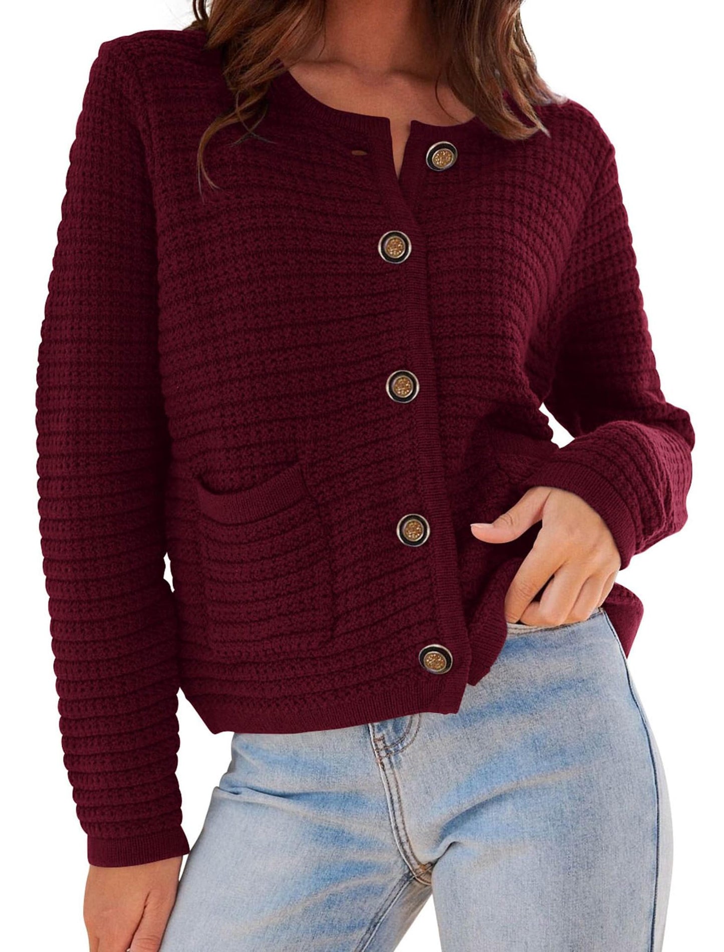 Women's Stylish Senior Chic Knitted Versatile Jackets