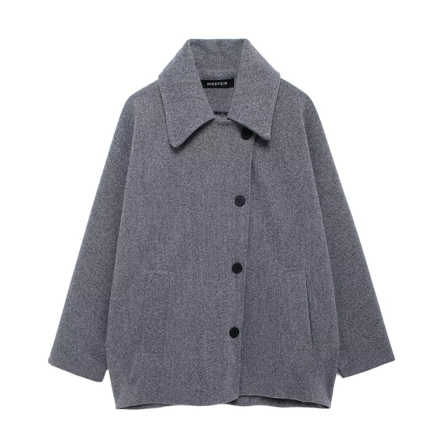 Women's Winter Comfortable Refined Lapel Long Sleeve Coats