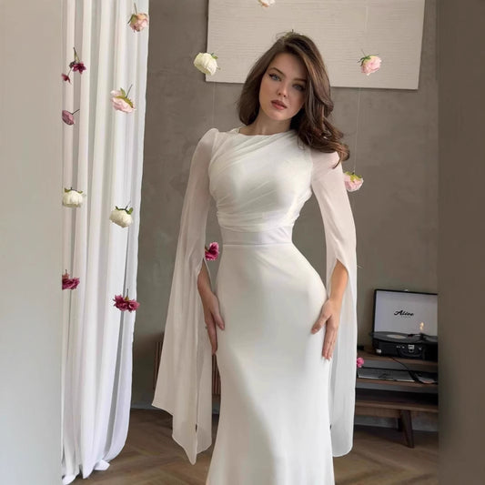 Women's Autumn Batwing Sleeve Dress Slim Fit Dresses