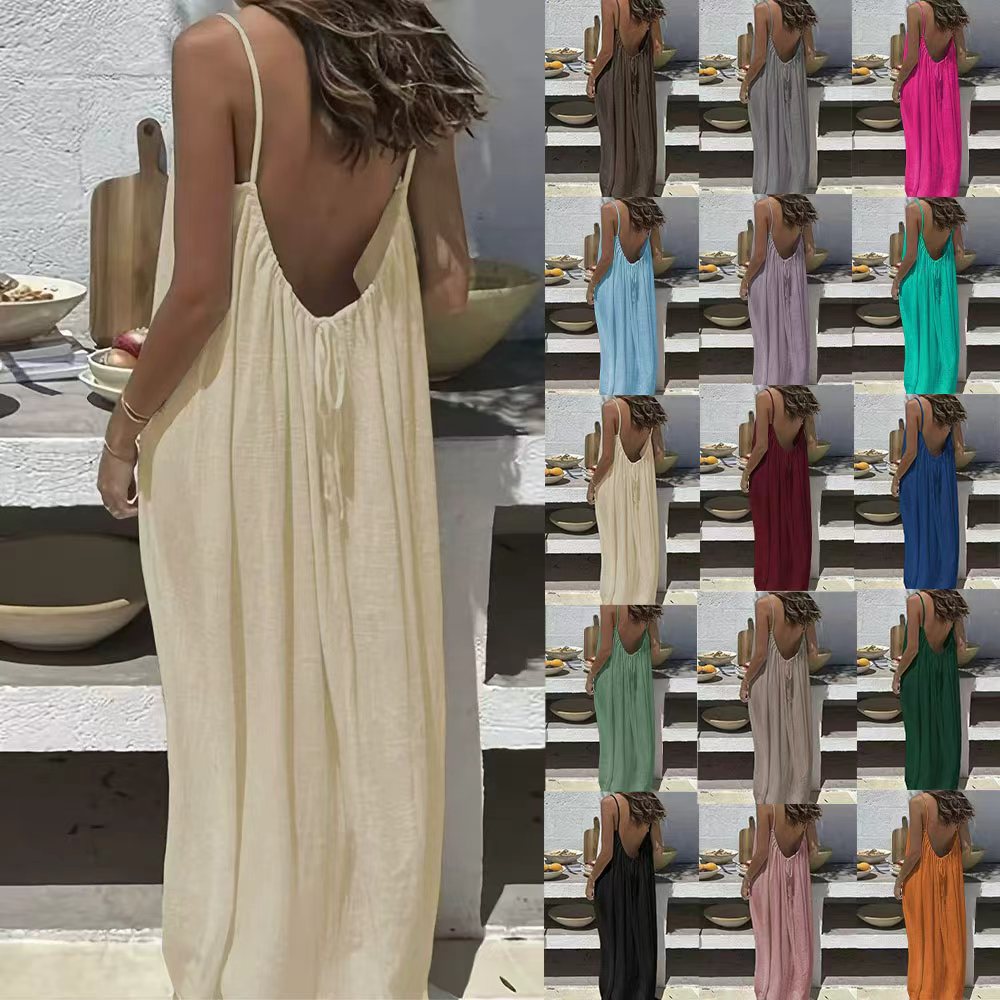 Pretty Cool Trendy Creative Women's Strap Dress