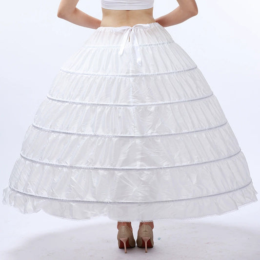 Bride Dress Crinoline Super Canopy Support Skirts