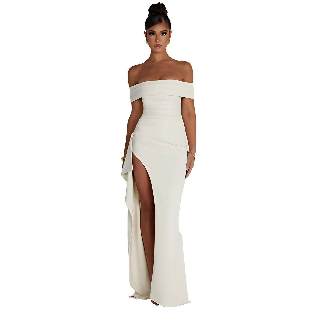 Women's Spring Sexy Elegant Party Split Dress