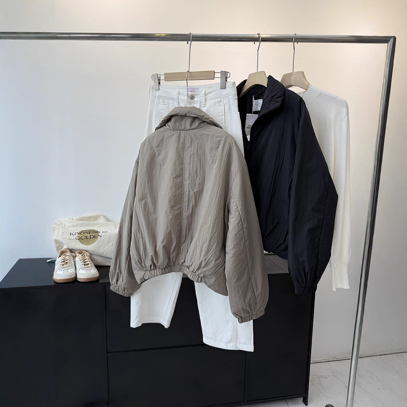 Women's Style Loose Casual Slightly Thick Warm Coats