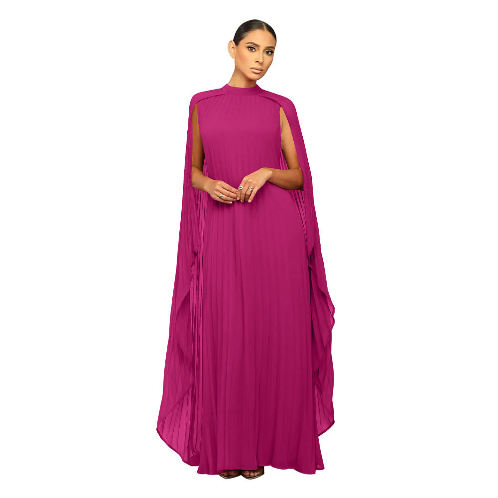 Women's Fashion Wear Solid Color Chiffon Dress Dresses