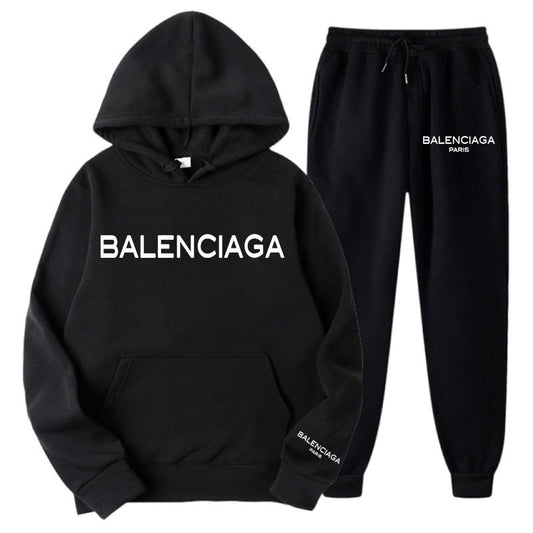 Women's & Men's Trendy Letters High Street Loose Fleece Suits