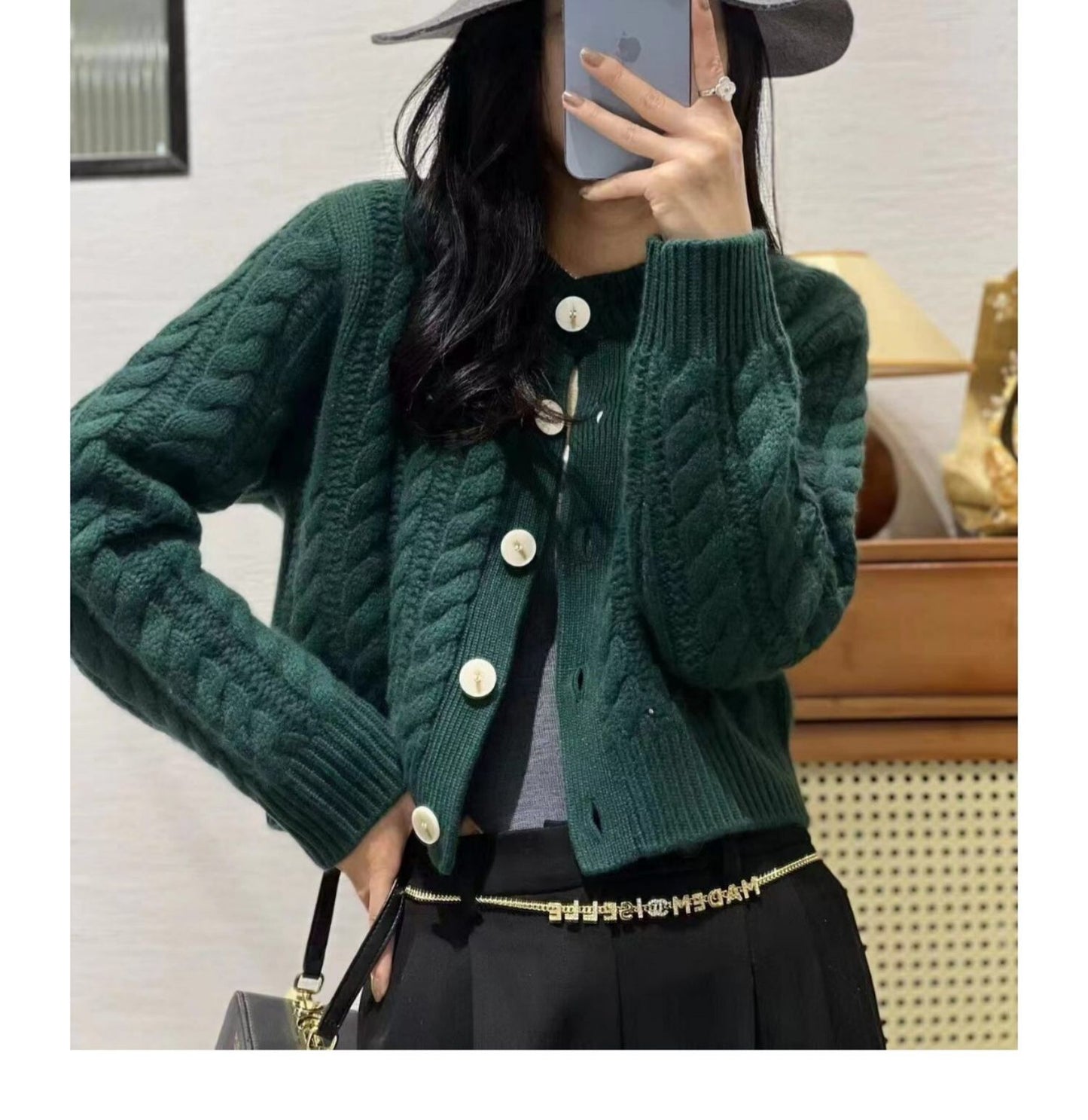 Women's Autumn Wear Korean Twisted Outer Soft Women's Sweater