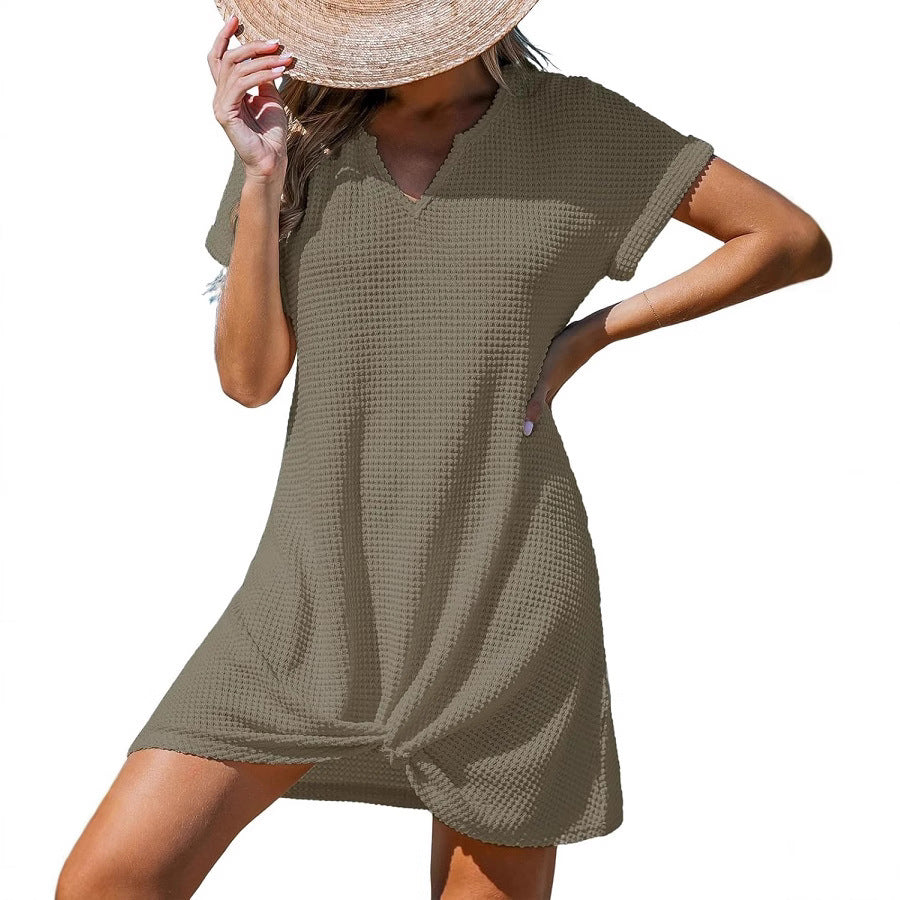 Women's Beach Sun Protection Casual Twist Dress Dresses