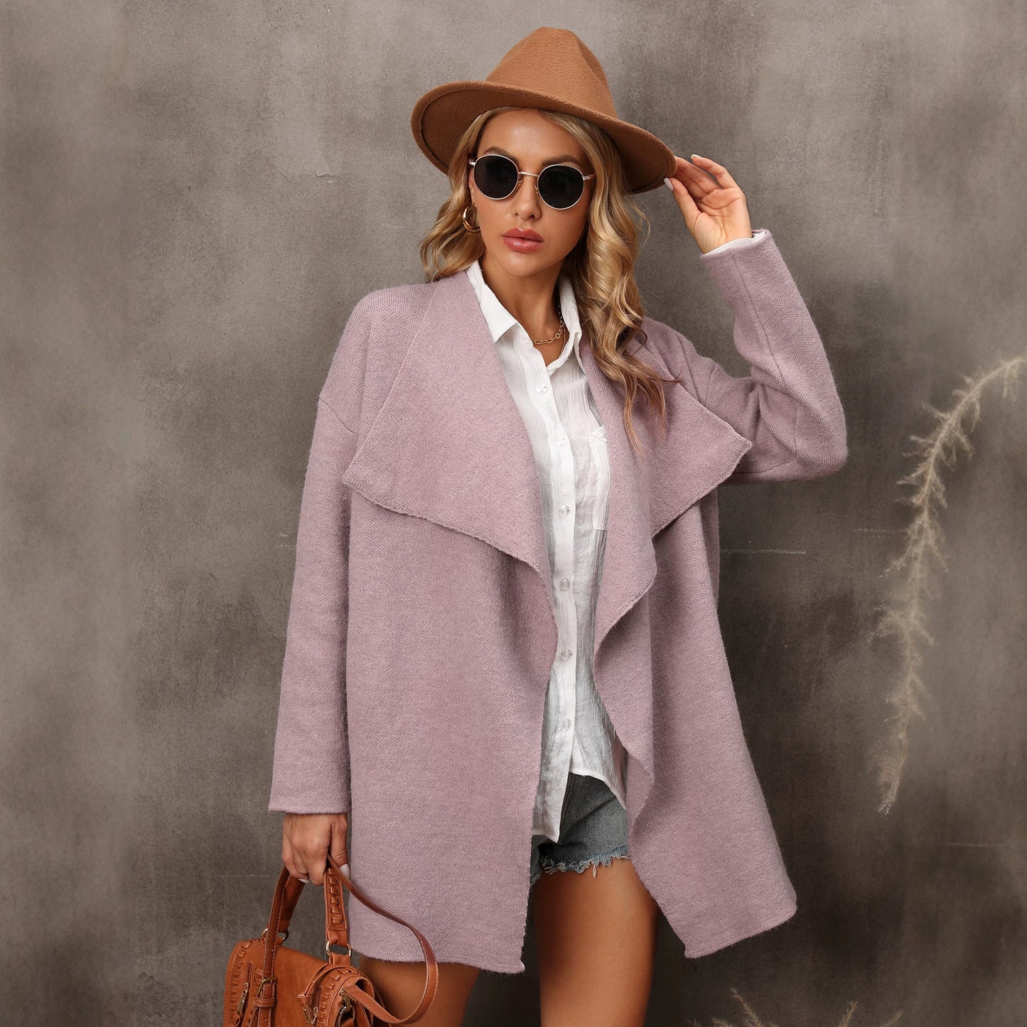 Women's Spring Long Personality Fashion Ol Knitted Women's Sweater