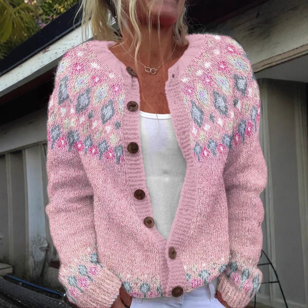 Stylish New Women's Loose Multicolor Fashion Knitwear