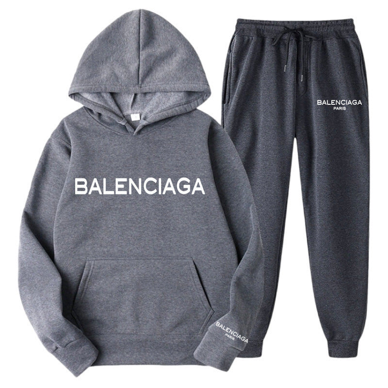 Women's & Men's Trendy Letters High Street Loose Fleece Suits