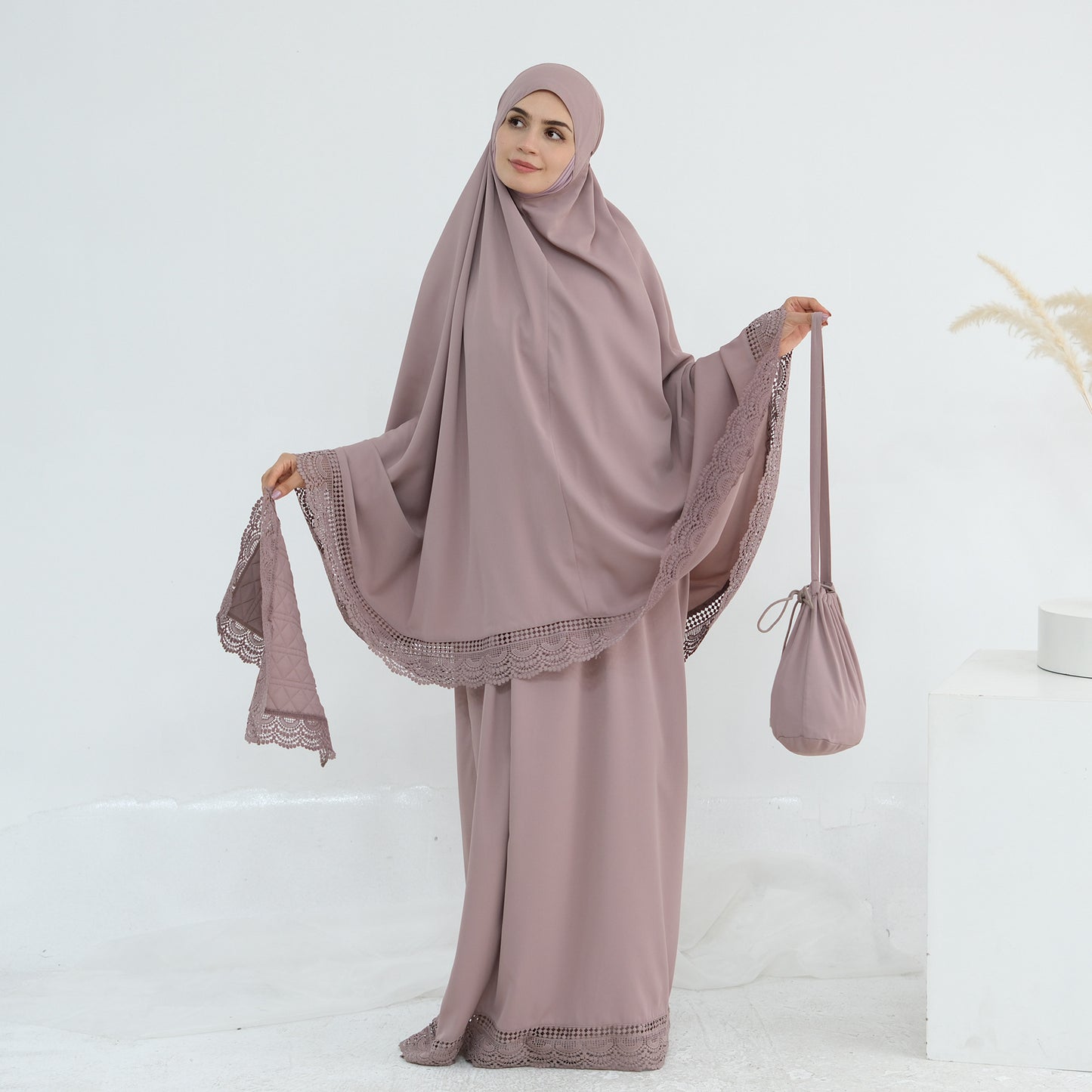 Creative Casual Turkish Lace Prayer Set Dresses