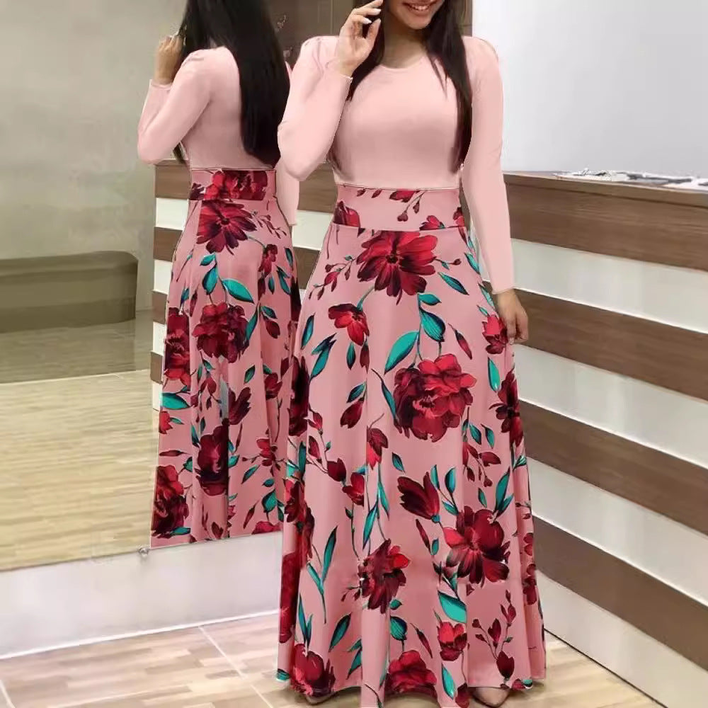 Pretty Women's Spring Style Retro Swing Dress