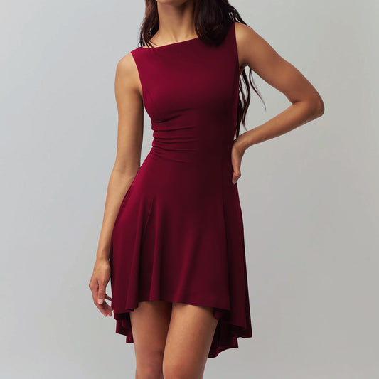 Solid Color Sleeveless Sexy Hot Dress Dresses