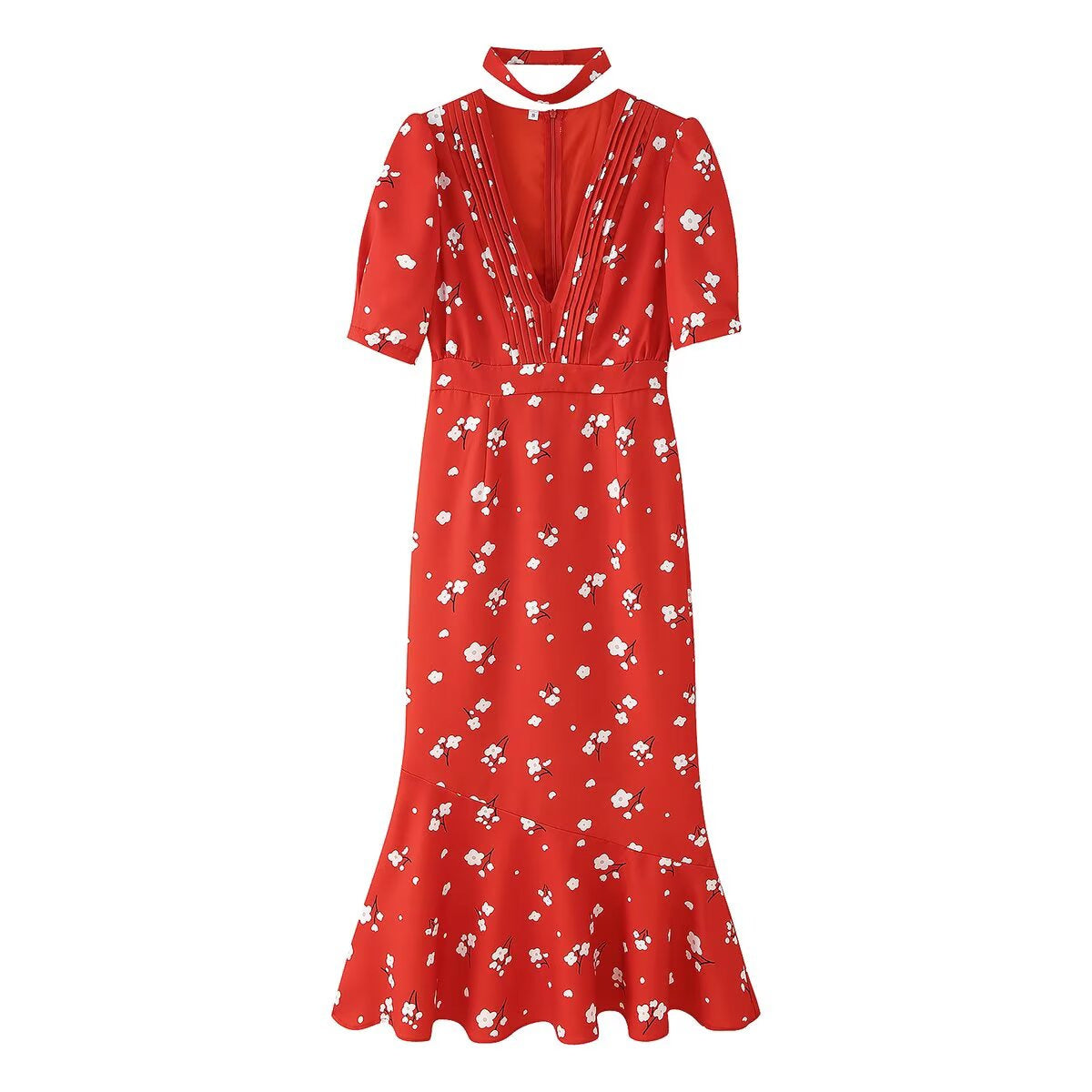 Women's Summer French Sweet Design Slim Fit Dresses
