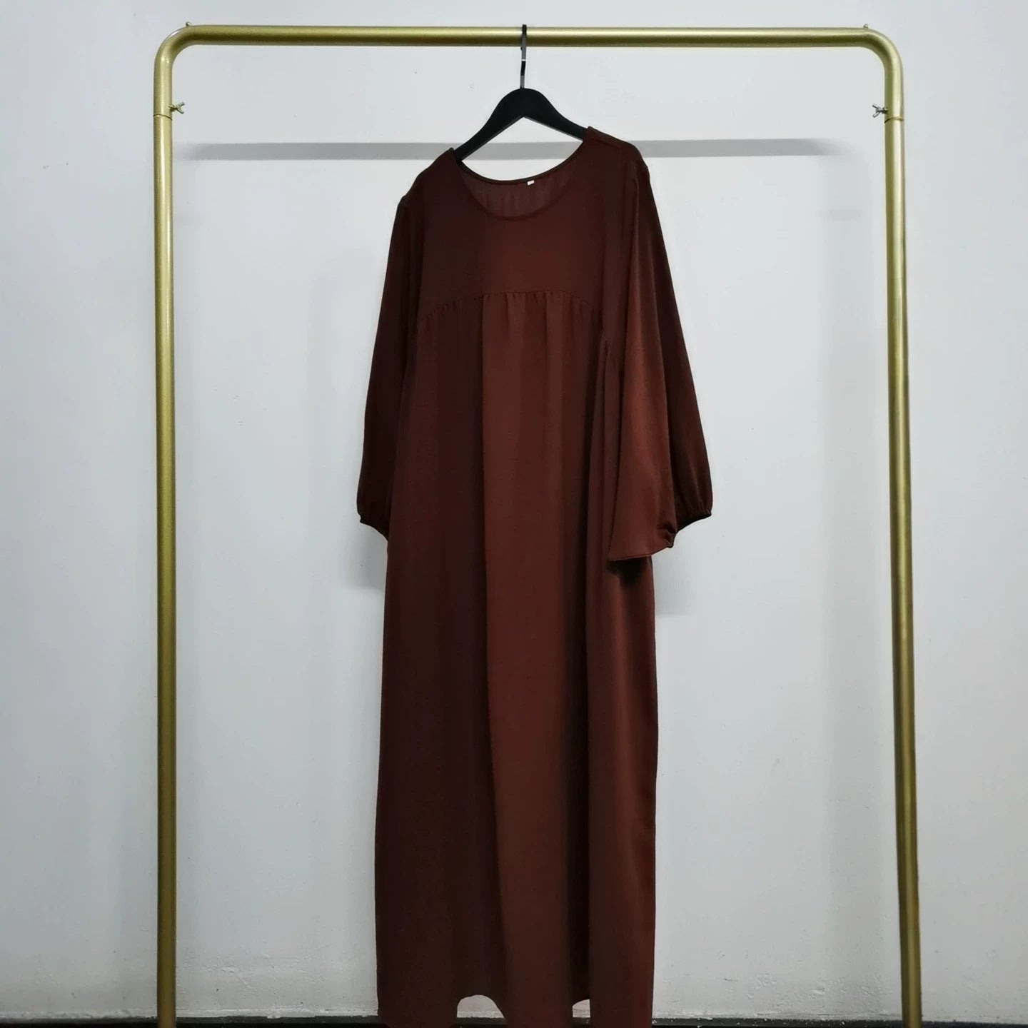 Large Swing Solid Color Loose Sweet Dress