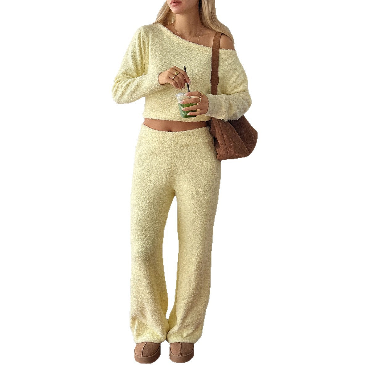 Women's Leisure Sports Long Sleeve Trousers Fashion Casual Suit