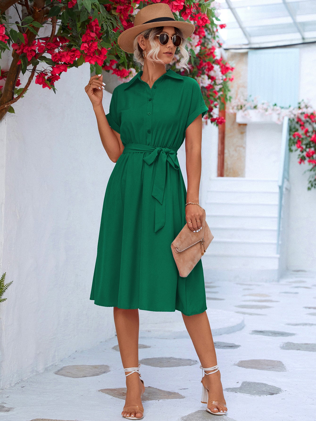 Creative Trendy Stylish Graceful Women's Shirt Dress
