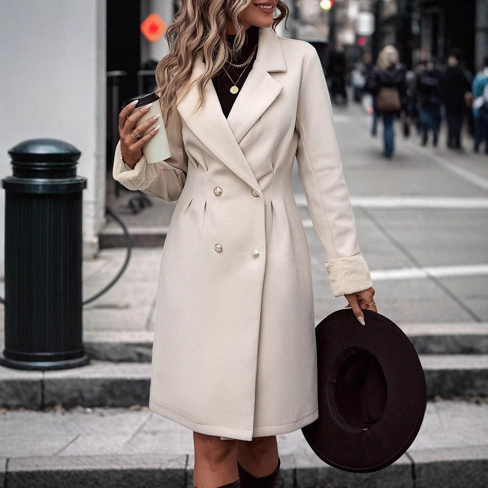 Women's For Over The Knee High-grade Temperament Coats