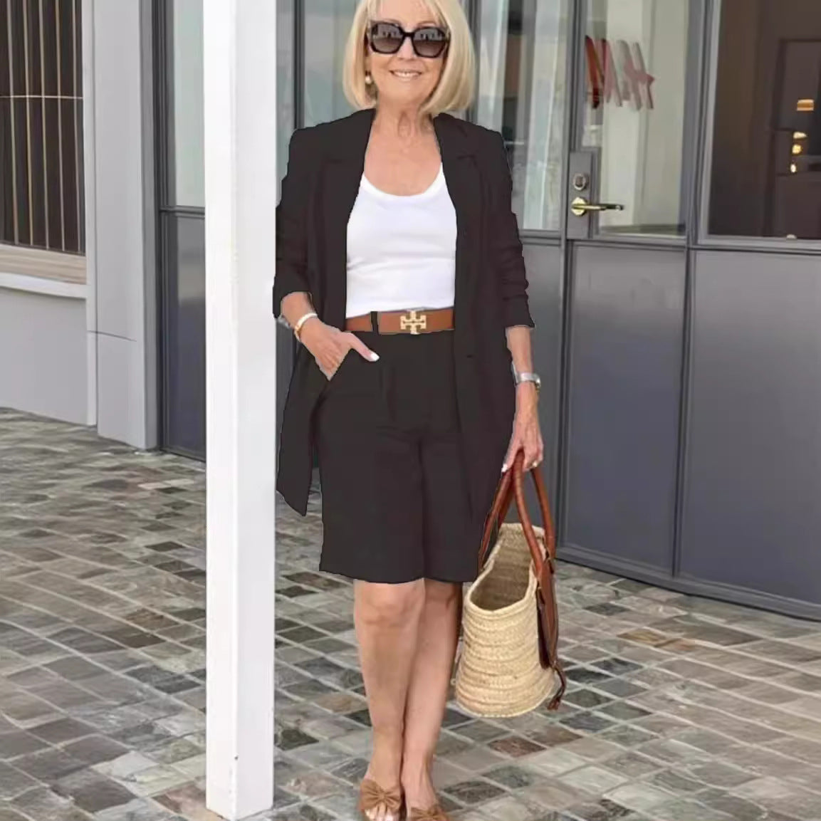 Women's Elegant Fashion Casual Polo Collar Blazers