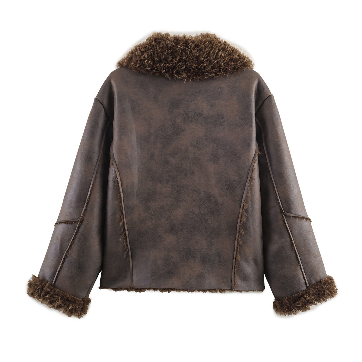 Women's Innovative Fashion Casual Fur Thickened Coats