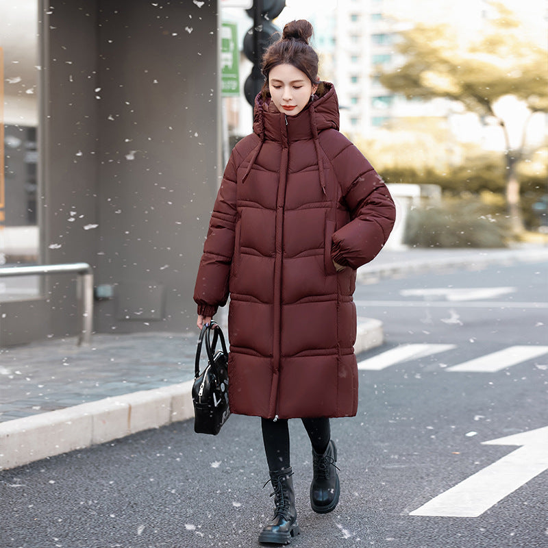 Women's Long Winter Korean Style Loose Thick Coats