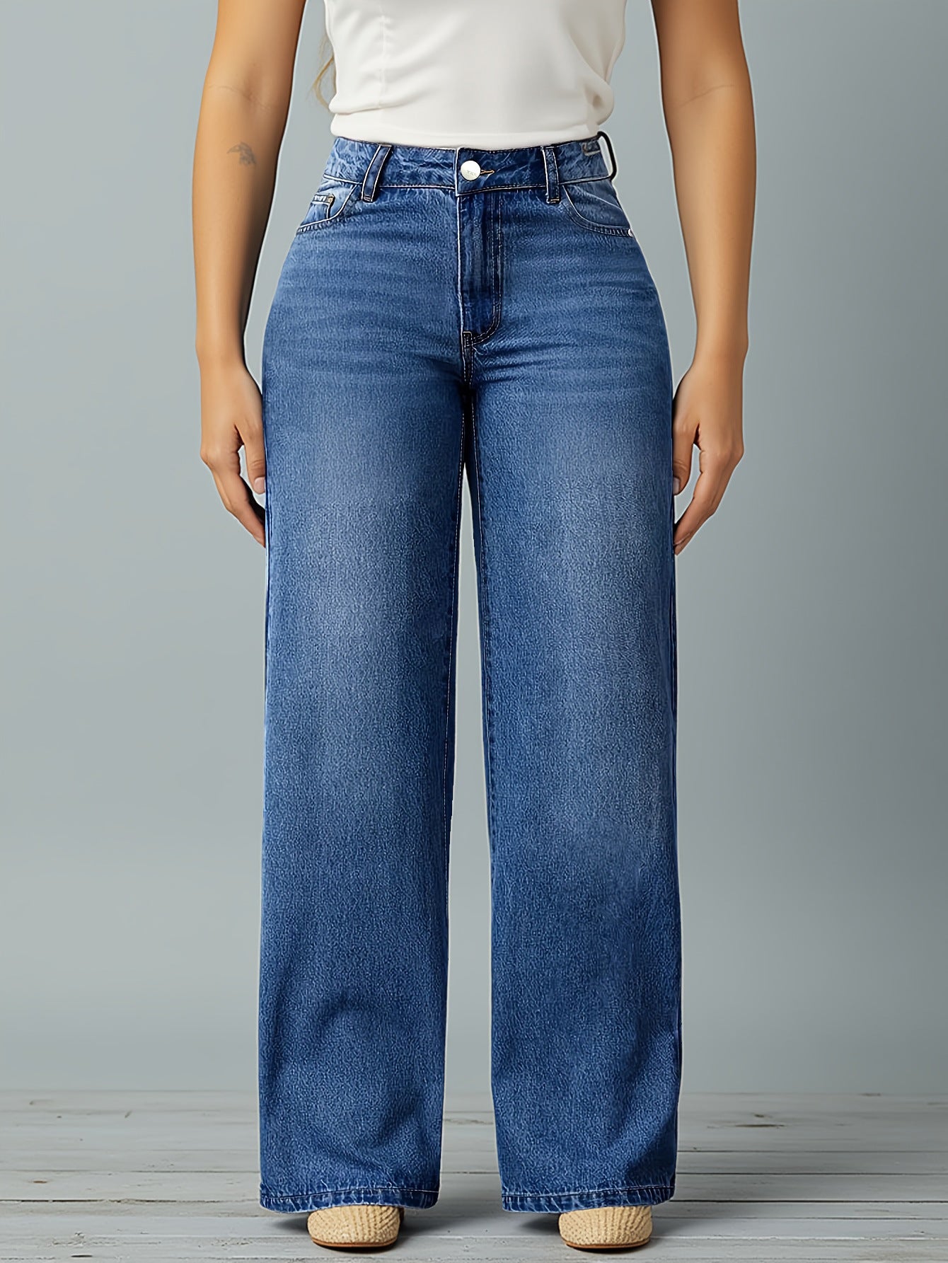 Women's Beautiful Stylish Retro Stretchy Casual Jeans