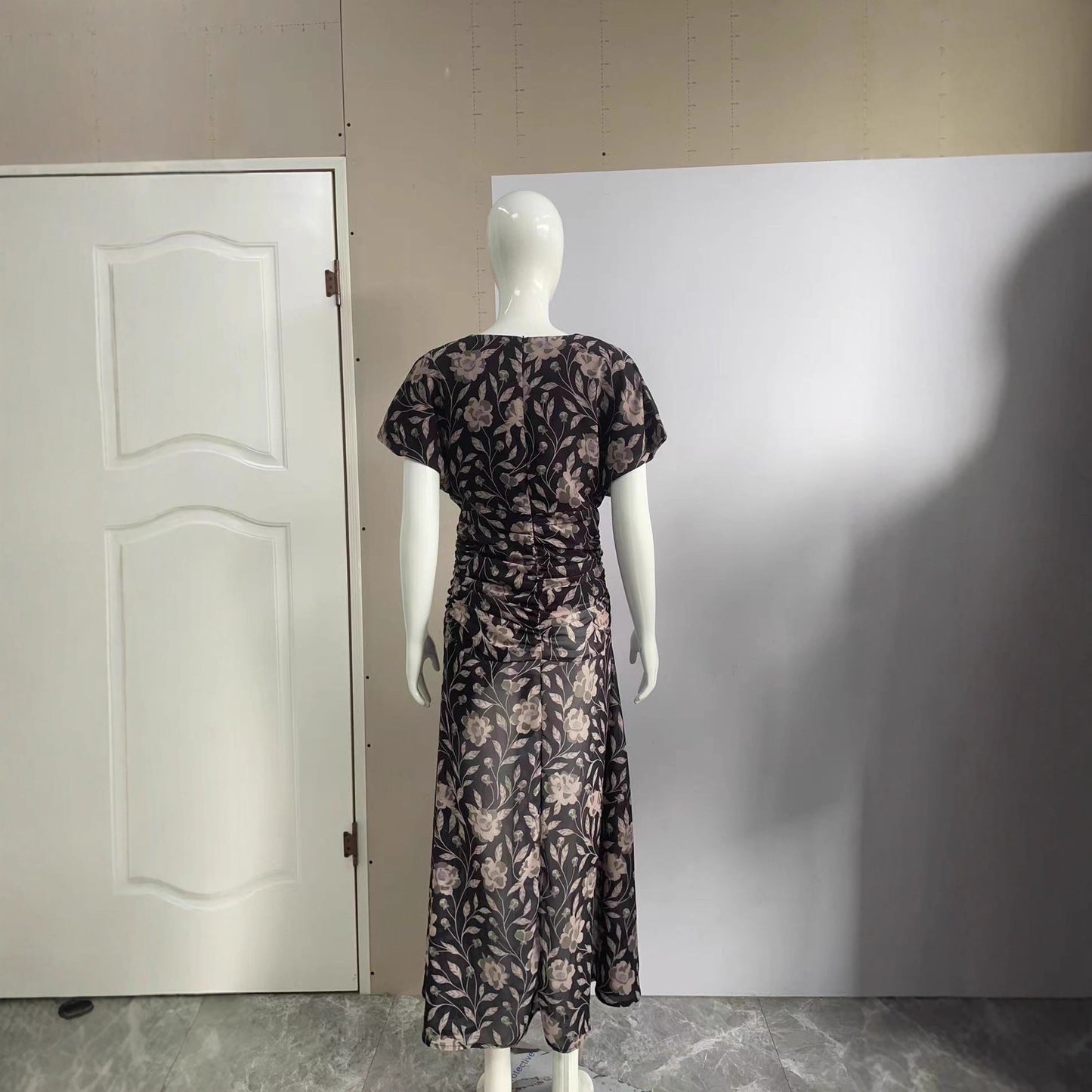 Women's Creative Summer Collar Printed Dress Dresses