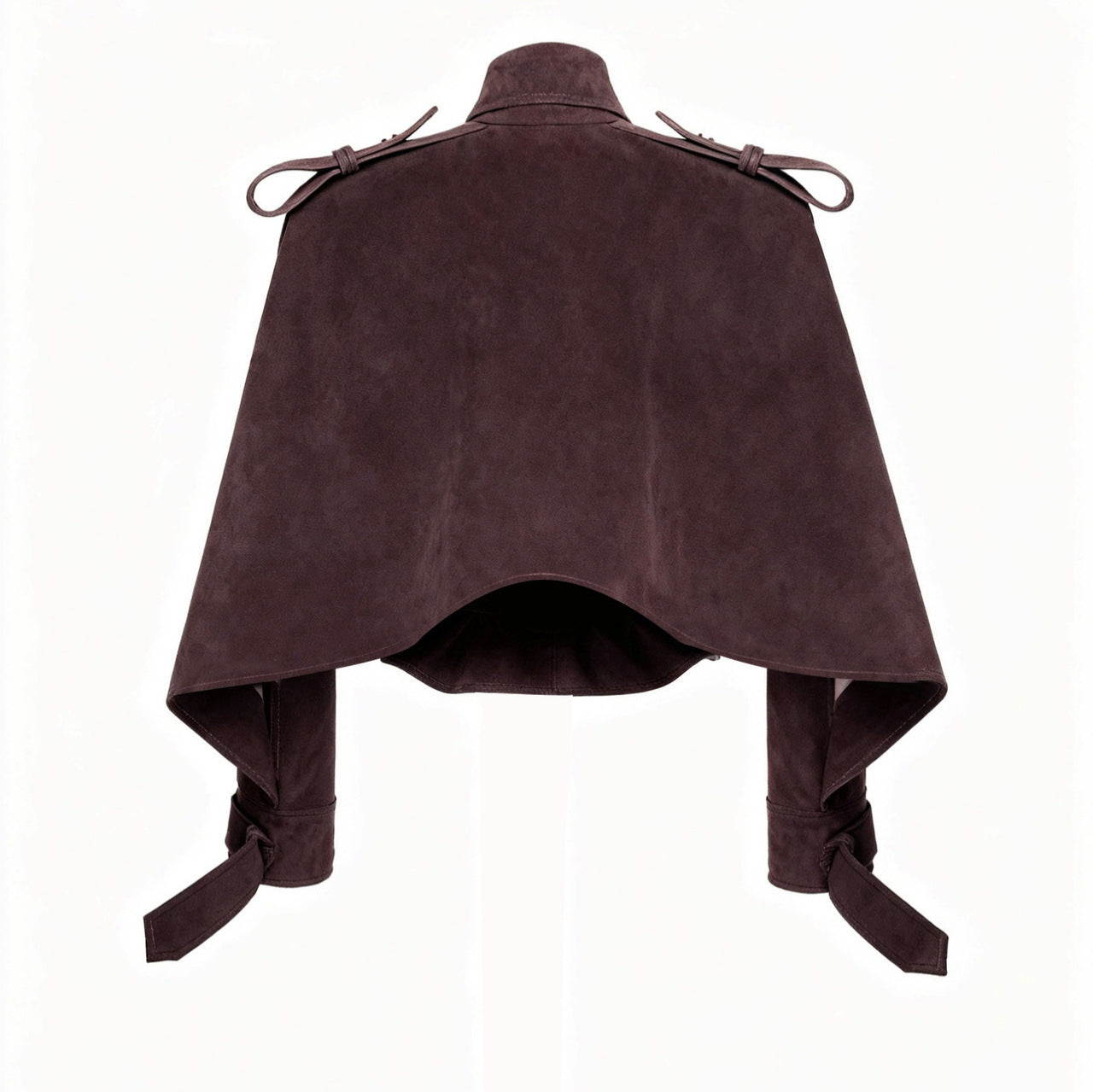 Women's Style Temperament Lapel Patchwork Autumn High-grade Coats