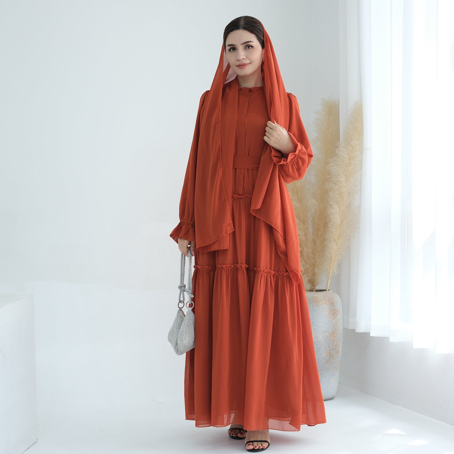 Glamorous Pure Beautiful Solid Color Dress Dresses